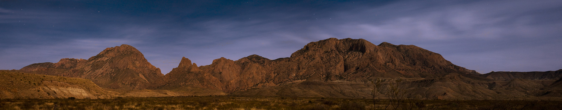 Chisos At Night_© James H. Evans