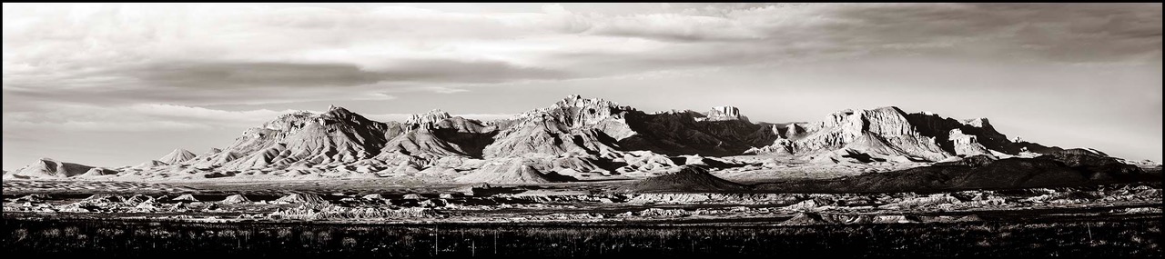Chisos From Old Ore Road__© James H. Evans