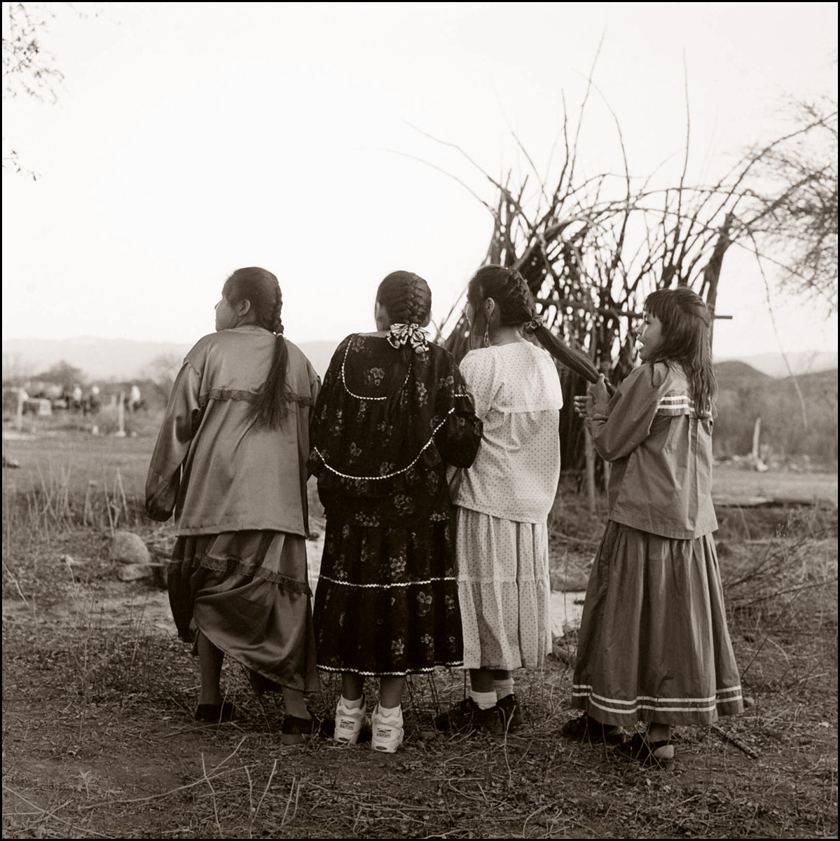 Kickapoo Girls_© James H. Evans