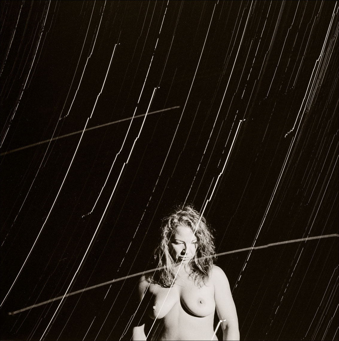 Nude with StarTrails_© James H. Evans